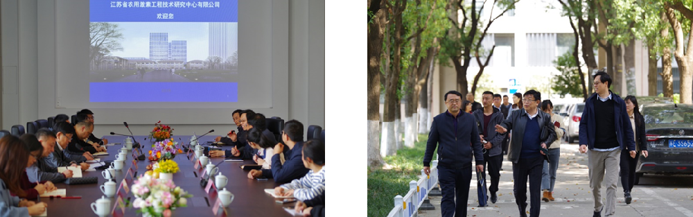 市人社局來(lái)我司調研博士后工作